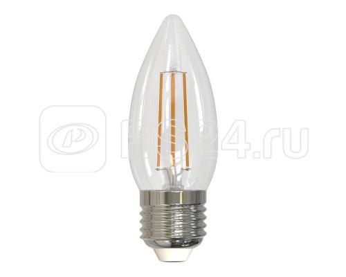 Лампа светодиодная LED-C35-9W/4000K/E27/CL/DIM GLA01TR Air диммир. картон Uniel UL-00005188