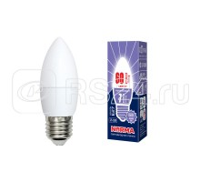 Лампа светодиодная LED-C37-7W/DW/E27/FR/NR Norma мат. картон Volpe UL-00003797