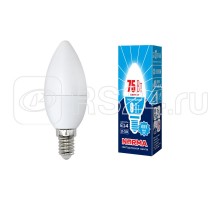 Лампа светодиодная LED-C37-9W/NW/E14/FR/NR Norma мат. картон Volpe UL-00003803