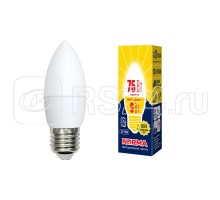 Лампа светодиодная LED-C37-9W/WW/E27/FR/NR Norma мат. картон Volpe UL-00003807