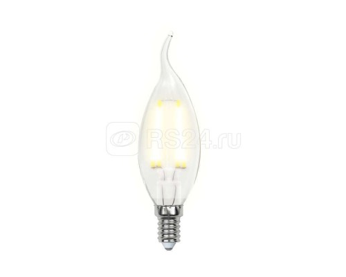 Лампа светодиодная LED-CW35-7.5Вт/WW/E14/CL GLA01TR прозр. Uniel UL-00003248