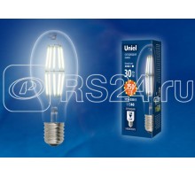 Лампа светодиодная LED-ED90-30W/DW/E40/CL GLP05TR колба прозр. свет дневной бел. 6500К упак. картон Uniel UL-00003761