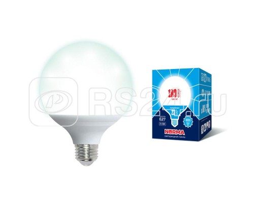 Лампа светодиодная LED-G120-22W/4000K/E27/FR/NR Norma мат. картон Volpe UL-00004876
