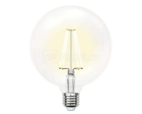 Лампа светодиодная LED-G125-10Вт/WW/E27/CL Uniel 10534