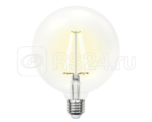 Лампа светодиодная LED-G125-15W/3000K/E27/CL PLS02WH Sky прозр. картон Uniel UL-00004860