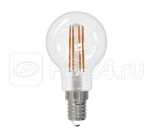 Лампа светодиодная LED-G45-11W/3000K/E14/CL PLS02WH Sky прозр. картон Uniel UL-00005176