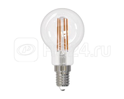 Лампа светодиодная LED-G45-11W/3000K/E14/CL PLS02WH Sky прозр. картон Uniel UL-00005176