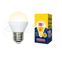 Лампа светодиодная LED-G45-11W/WW/E27/FR/NR Norma мат. картон Volpe UL-00003835