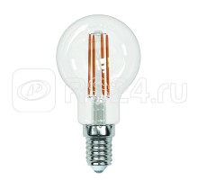 Лампа светодиодная LED-G45-13W/3000K/E14/CL PLS02WH Sky прозр. картон Uniel UL-00005905