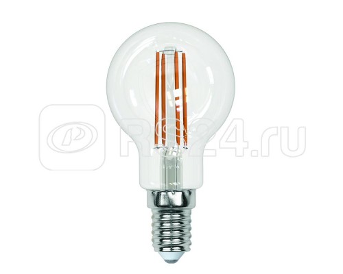 Лампа светодиодная LED-G45-13W/3000K/E14/CL PLS02WH Sky прозр. картон Uniel UL-00005905