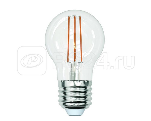 Лампа светодиодная LED-G45-13W/3000K/E27/CL PLS02WH Sky прозр. картон Uniel UL-00005907