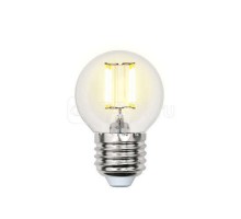 Лампа светодиодная LED-G45-6Вт WW E27 CL PLS02WH картон Uniel UL-00000196