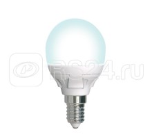 Лампа светодиодная LED-G45 7W/4000K/E14/FR/DIM PLP01WH Яркая диммир. мат. картон Uniel UL-00004300