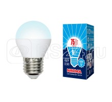 Лампа светодиодная LED-G45-9W/NW/E27/FR/NR Norma мат. картон Volpe UL-00003828