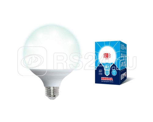 Лампа светодиодная LED-G95-16W/4000K/E27/FR/NR Norma мат. картон Volpe UL-00004874