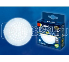 Лампа светодиодная LED-GX53-16W/6500K/GX53/FR PLZ01WH мат. картон Uniel UL-00005315