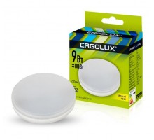 Лампа светодиодная LED-GX53-9W-GX53-3K 9Вт GX53 3000К 172-265В Ergolux 13514