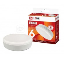 Лампа светодиодная LED-GX53-VC 6Вт 230В 6500К 540лм IN HOME 4690612030814