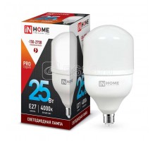 Лампа светодиодная LED-HP-PRO 25Вт 230В 4000К E27 2250лм IN HOME 4690612031057