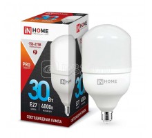Лампа светодиодная LED-HP-PRO 30Вт 230В 4000К E27 2700лм IN HOME 4690612031071