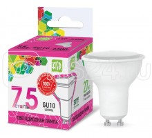 Лампа светодиодная LED-JCDRC-standard 7.5Вт 230В GU10 6500К 675Лм ASD 4690612019178