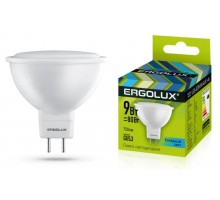 Лампа светодиодная LED-JCDR-9W-GU5.3-4K JCDR 9Вт GU5.3 4500К 172-265В Ergolux 13625