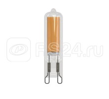 Лампа светодиодная LED-JCD-6W/3000K/G9/CL GLZ08TR прозр. картон Uniel UL-00005057