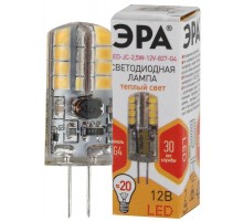 Лампа светодиодная LED-JC-2.5W-12V-827-G4 200лм ЭРА Б0033191