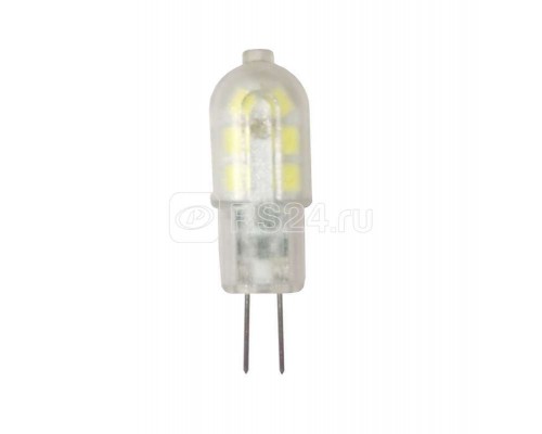 Лампа светодиодная LED-JC-standard 1.5Вт капсульная 4000К бел. G4 135лм 12В ASD 4690612003290