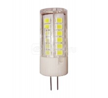 Лампа светодиодная LED-JC-standard 3Вт капсульная 3000К тепл. бел. G4 270лм 12В ASD 4690612004624