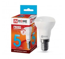 Лампа светодиодная LED-R39-VC 5Вт 230В E14 4000К 410лм IN HOME 4690612030852