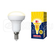 Лампа светодиодная LED-R50-7W/WW/E14/FR/NR Norma мат. картон Volpe UL-00003845