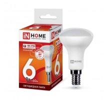 Лампа светодиодная LED-R50-VC 6Вт 230В E14 6500К 525лм IN HOME 4690612031156