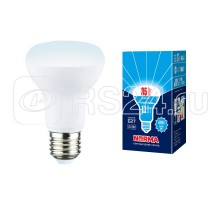 Лампа светодиодная LED-R63-11W/4000K/E27/FR/NR Norma мат. картон Volpe UL-00005775