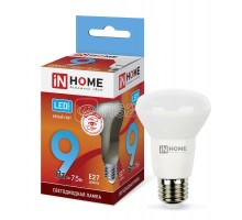 Лампа светодиодная LED-R63-VC 9Вт 230В E27 4000К 810лм IN HOME 4690612024325