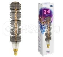 Лампа светодиодная LED-SF41-5W/SOHO/E27/CW CHROME/SMOKE GLS77CR SOHO хром./дым. колба спиральный филамент Uniel UL-00005921