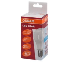 Лампа светодиодная LED STAR CLASSIC A 60 7W/840 7Вт грушевидная 4000К нейтр. бел. E27 650лм 220-240В матов. пласт. OSRAM 4058075096417