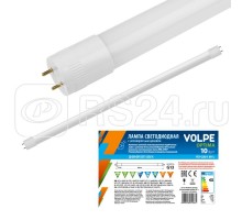 Лампа светодиодная LED-T8-10W/DW/G13/FR/FIX/O мат. рассеиватель цоколь G13 неповоротный дневной свет (6500К) рукав Volpe 10075