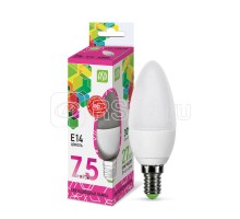 Лампа светодиодная LED-СВЕЧА-standard 7.5Вт 230В E14 6500К 675Лм ASD 4690612019031