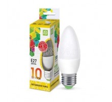 Лампа светодиодная LED-СВЕЧА-std 10Вт 230В E27 3000К 900Лм ASD 4690612015538