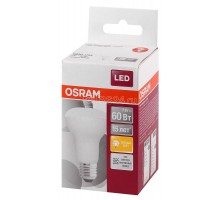 Лампа светодиодная LS R63 60 7W/830 230В FR E27 OSRAM 4058075282629