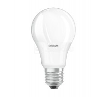 Лампа светодиодная PARATHOM+ CL A DSFR 60 non-DIM 8.5Вт 827 тепл. бел. E27 матов. пласт. OSRAM 4058075303485