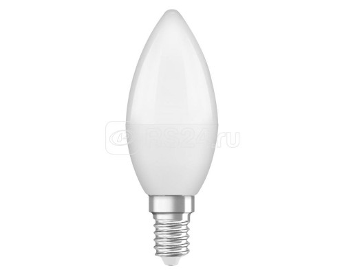Лампа светодиодная PARATHOM CL B FR 40 non-dim 5.5W/827 5.5Вт (замена 40Вт) 2700К тепл. бел. E14 470лм 220-240В мат. стекло OSRAM 4058075463349