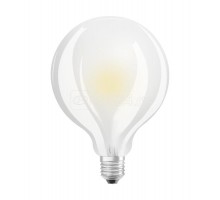 Лампа светодиодная PARATHOM CL GLOBE95 GL FR 60 non-DIM 6.5Вт 827 тепл. бел. E27 матов. пласт. OSRAM 4058075288348