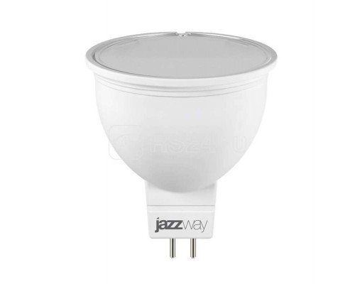 Лампа светодиодная PLED-DIM JCDR 7Вт 3000К тепл. бел. GU5.3 540лм 220-240В диммир. JazzWay 1035400