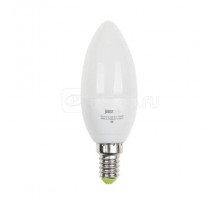 Лампа светодиодная PLED-ECO-C37 5Вт свеча 4000К бел. E27 400лм 230В JazzWay 2855329A