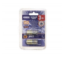Лампа светодиодная PLED-G4/BL2 3Вт капсульная 2700К тепл. бел. G4 200лм 230В (блист.2шт) JazzWay 1036636