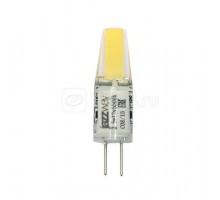 Лампа светодиодная PLED-G4 COB 2.5Вт капсульная 3000К тепл. бел. G4 200лм 12В JazzWay 2855749