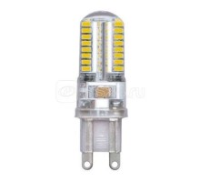 Лампа светодиодная PLED-G9 5Вт капсульная 4000К бел. G9 300лм 220-230В JazzWay 1032133B