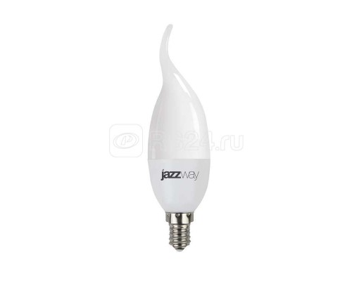 Лампа светодиодная PLED-SP CA37 7Вт свеча 2700К тепл. бел. E14 530лм 230В JazzWay 1027894-2